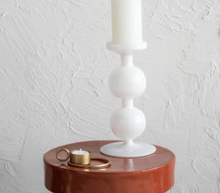Load image into Gallery viewer, Bulb Candle Holder | White