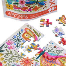 Load image into Gallery viewer, WerkShoppe Snax 100 Pc Puzzle | Butterfly Floral
