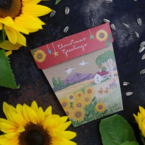 Gift of Seeds | Christmas Sunflower