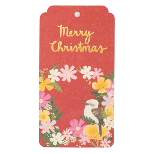 Christmas Wildflowers Gift Tag – 10 Pack