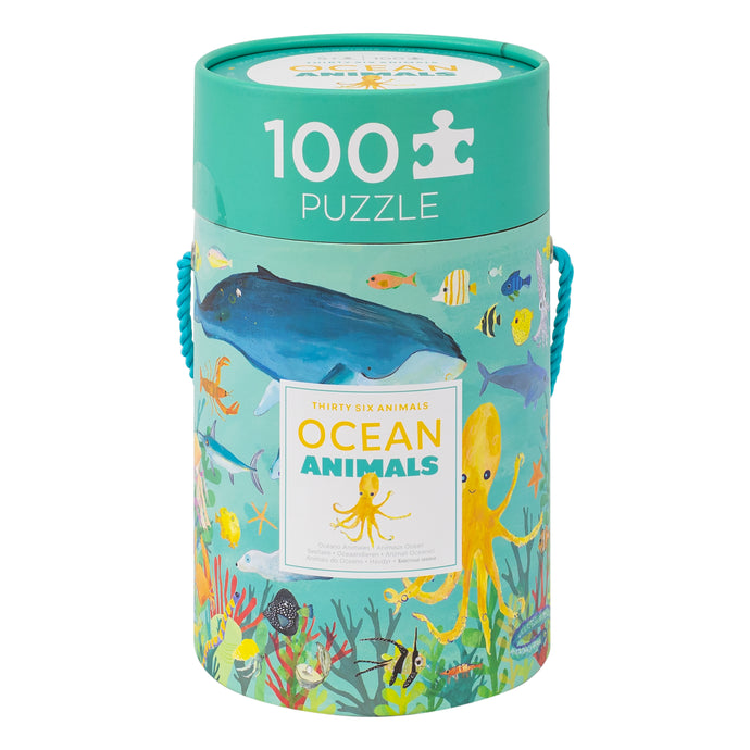 Animal Species Puzzle 100pc | Ocean Animals