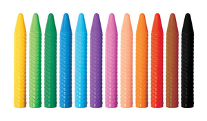 12 Pack Spiral Crayons