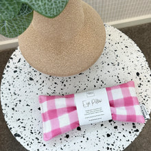 Load image into Gallery viewer, Eye Pillow | Gingham Berry

