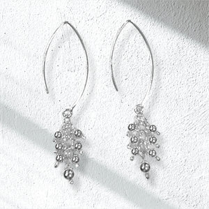 Tiny Silver Ball Drop | Sterling Silver 925