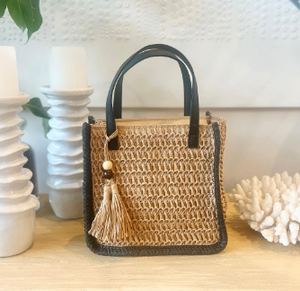 Sol Handbag | Black Trim