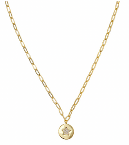 Gold Guiding Star Necklace