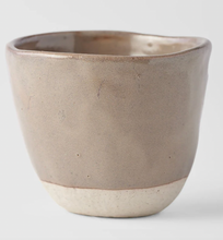 Load image into Gallery viewer, Lopsided Latte Mug | Mushroom &amp; Bisque
