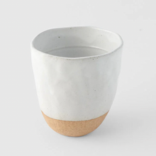 Load image into Gallery viewer, Lopsided Latte Mug | White &amp; Bisque
