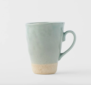 Ceramic & Earthenware Mug | Blue & Bisque