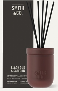 Smith & Co Diffuser | Black Oud & Saffron