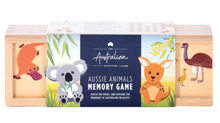 Load image into Gallery viewer, Aussie Animals Wooden Memory Game
