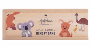 Aussie Animals Wooden Memory Game