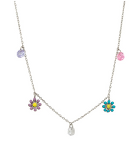 Load image into Gallery viewer, Petite Daisy Necklace | 2 colours

