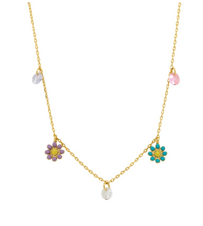 Petite Daisy Necklace | 2 colours