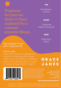 Bloom Felt Air Freshener | Tigerlily & Jasmine