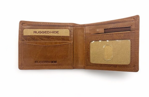 Clive Wallet | Rugged Hide