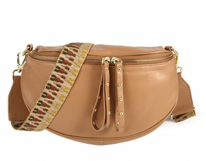 Obsessed Bag | Light Tan | Gold