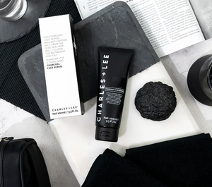 Charcoal Face Scrub | Charles + Lee