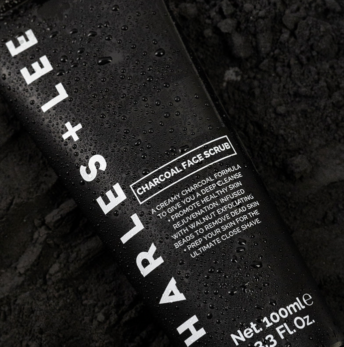 Charcoal Face Scrub | Charles + Lee