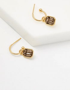 Leighton Earring Chocolate | Zafino