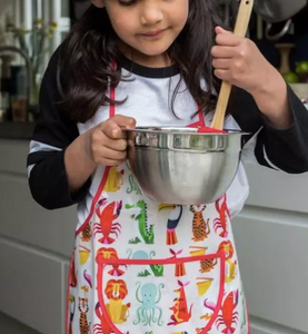 Kids Apron | Colourful Creatures