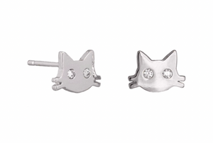 Boo Pussy Cat Studs | 2 colours