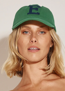 College Letter Cap | Green