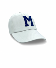 Load image into Gallery viewer, College Letter Cap | White
