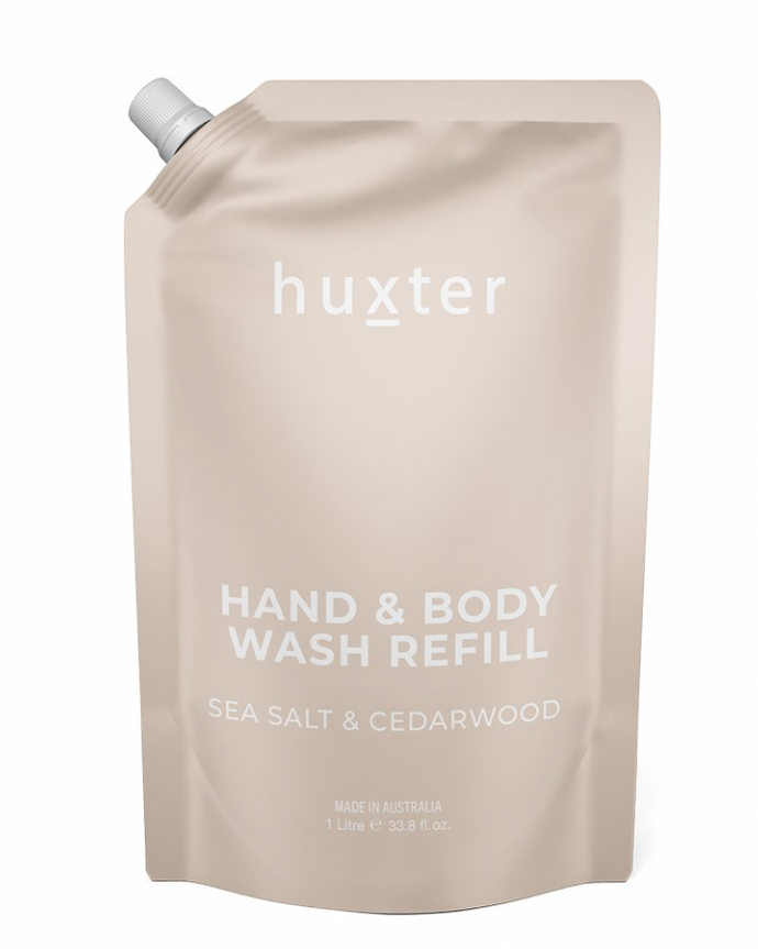 Huxter Hand & Body Wash Refill 1 ltr | 4 Fragrances