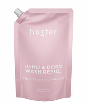 Load image into Gallery viewer, Huxter Hand &amp; Body Wash Refill 1 ltr | 4 Fragrances
