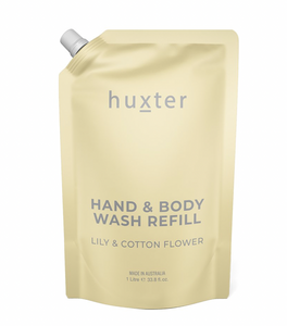 Huxter Hand & Body Wash Refill 1 ltr | 4 Fragrances