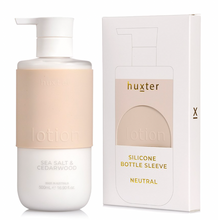 Load image into Gallery viewer, Huxter Silicone Bottle Sleeve LOTION | 2 colours
