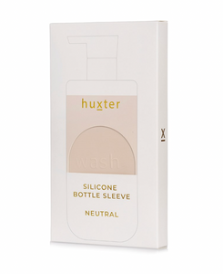 Huxter Silicone Bottle Sleeve WASH | 2 colours