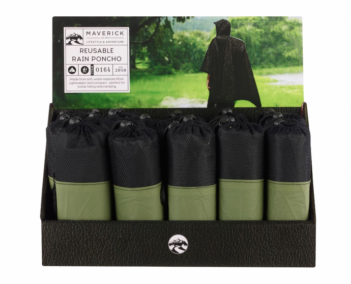 Reusable Rain Poncho | Maverick