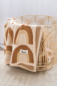 Organic Cotton Knitted Blanket | Kiin Baby