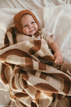 Load image into Gallery viewer, Organic Cotton Knitted Blanket | Kiin Baby
