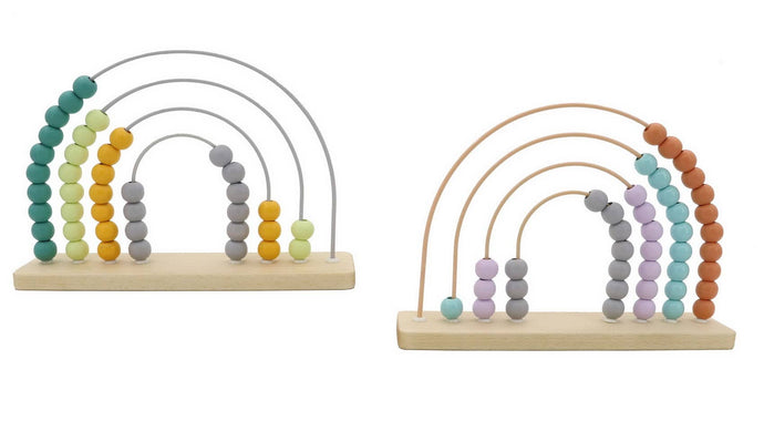 Wooden Rainbow Abacus