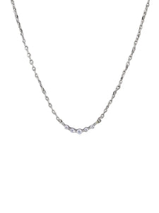 Crystal Dainty Bar Necklace | 2 Colours