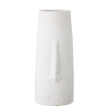Load image into Gallery viewer, Deco Vase, White, Terracotta
