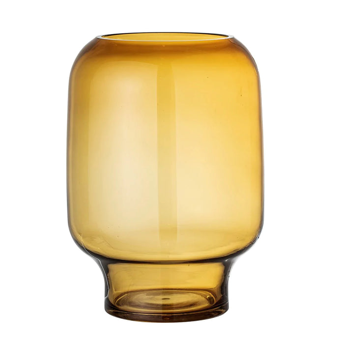 Adine Yellow Glass Vase