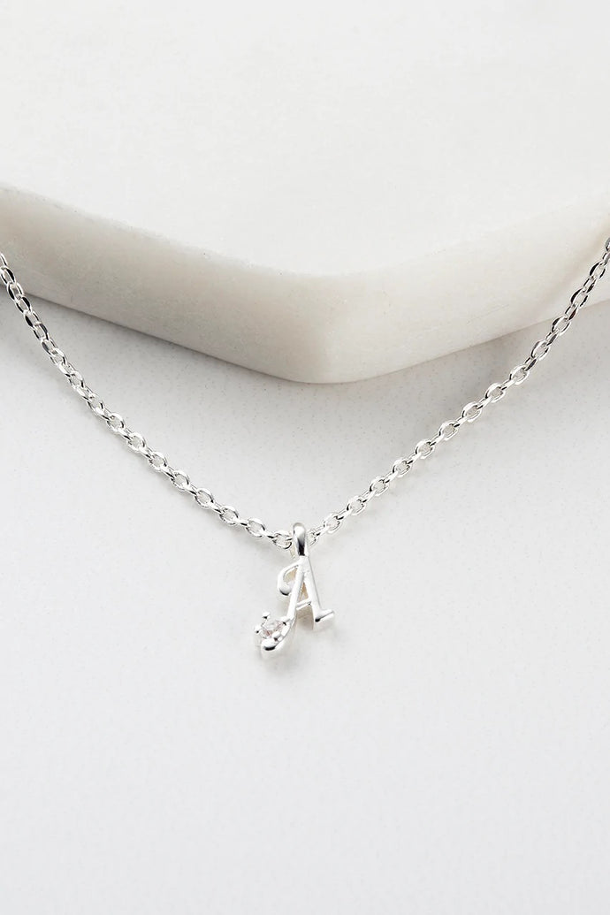 Initial Necklaces | Silver