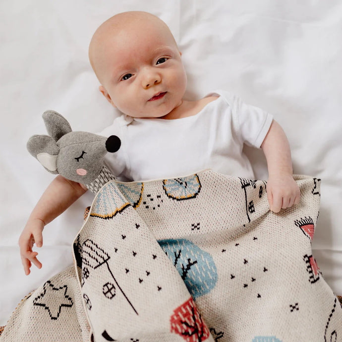 Maisie Mouse Baby Blanket