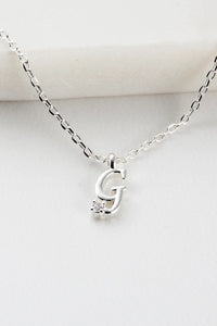 Initial Necklaces | Silver