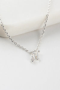 Initial Necklaces | Silver