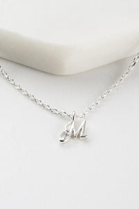 Initial Necklaces | Silver