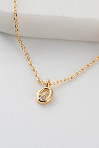 Initial Necklaces | Gold