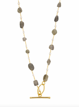 Load image into Gallery viewer, Labradorite Chain Necklace
