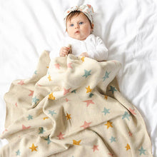 Load image into Gallery viewer, Twinkle Stars Baby Blanket
