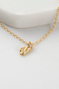 Initial Necklaces | Gold