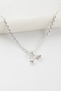 Initial Necklaces | Silver